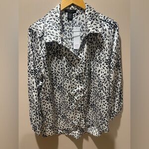 Leopard Print Women's Top